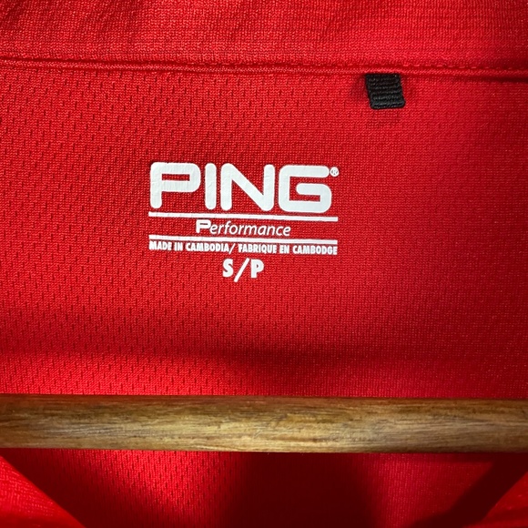 NEBRASKA 1/4 Zip Red & White Pullover - Picture 7 of 7